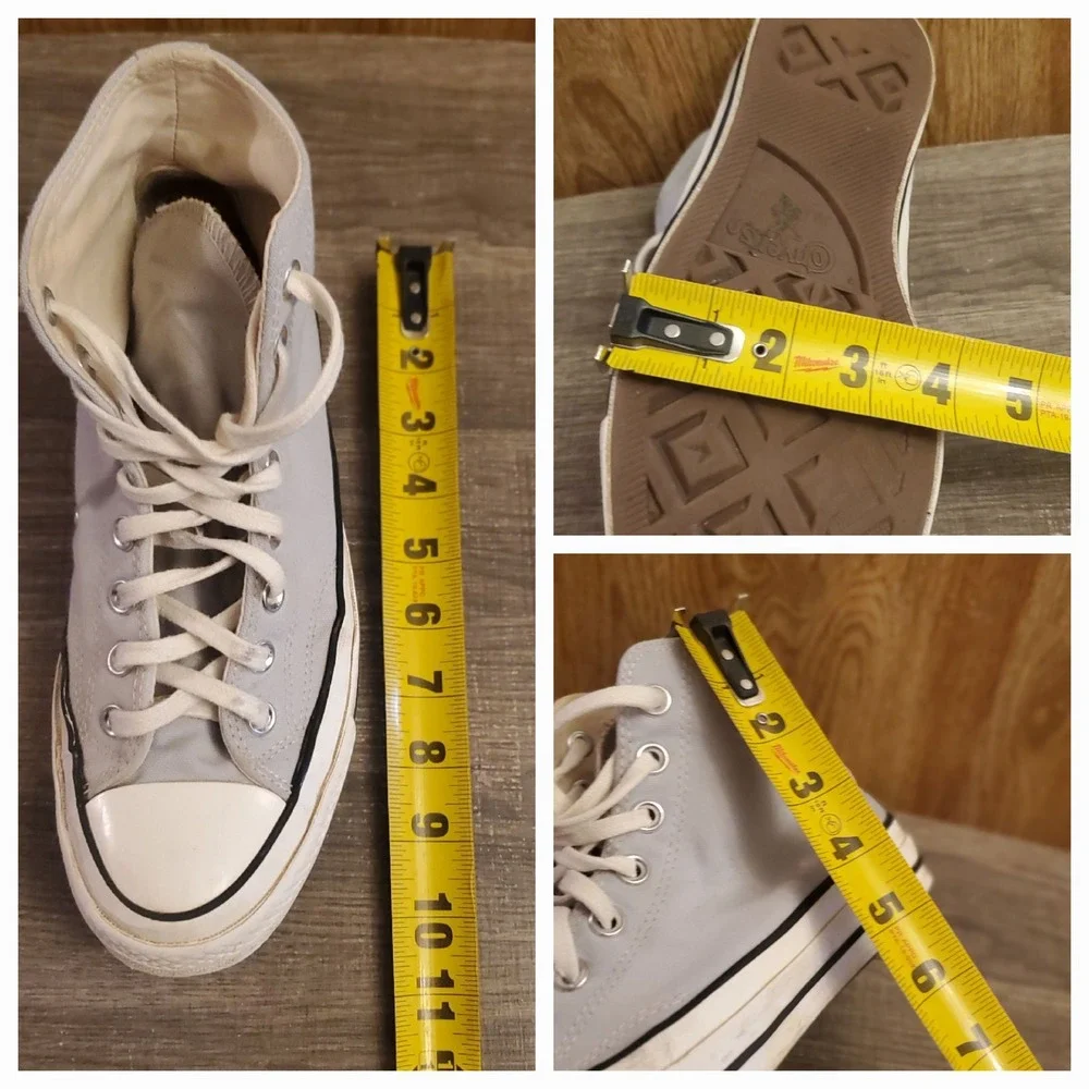 Converse‎ Chuck 70 High Ghosted Blue Sneakers Women's 9 Men's 7